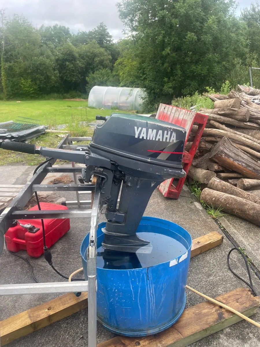 9.9 Yamaha short shaft boat engine - Image 1
