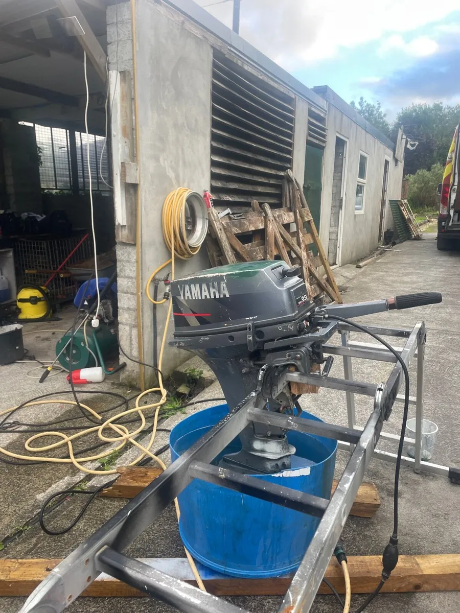 9.9 Yamaha short shaft boat engine - Image 2