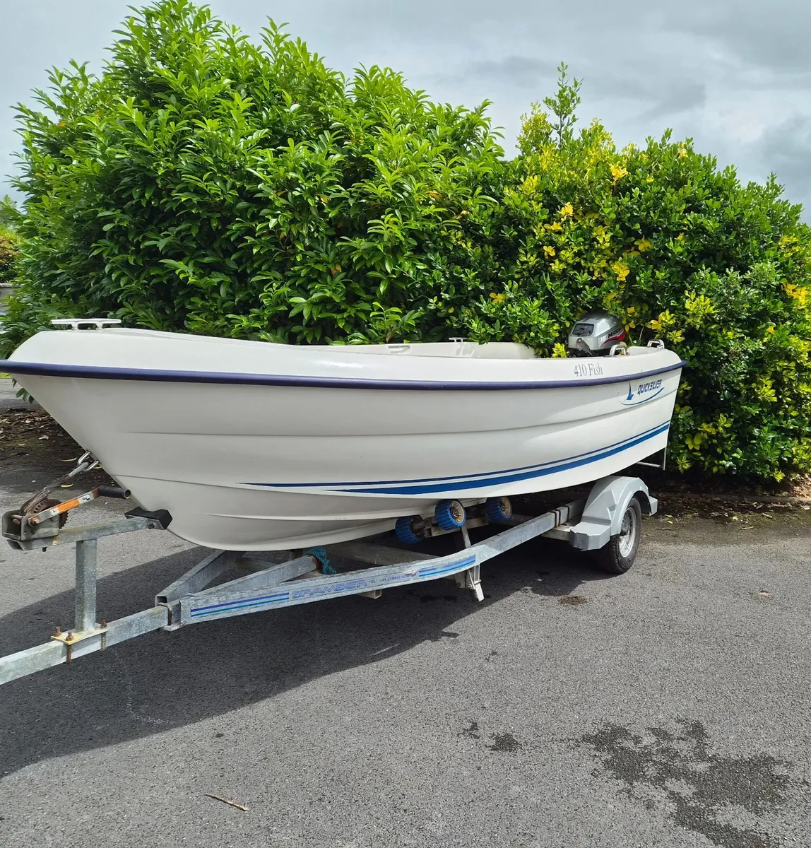 15ft  Quicksilver Boat As New - Image 3
