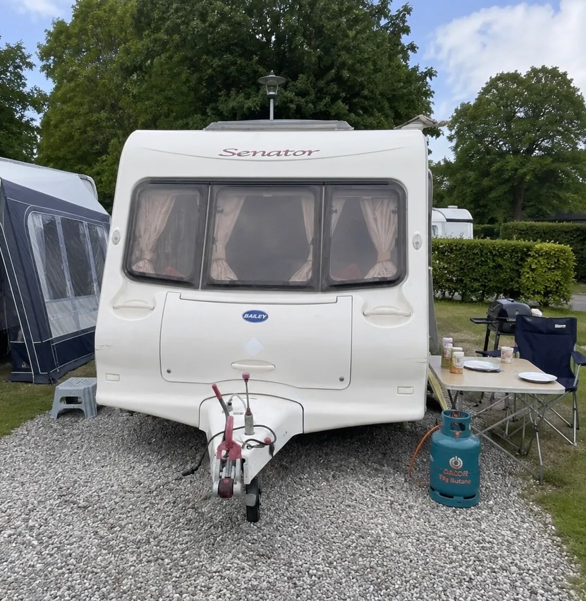 4/5 berth Bailey senator caravan for sale. - Image 1