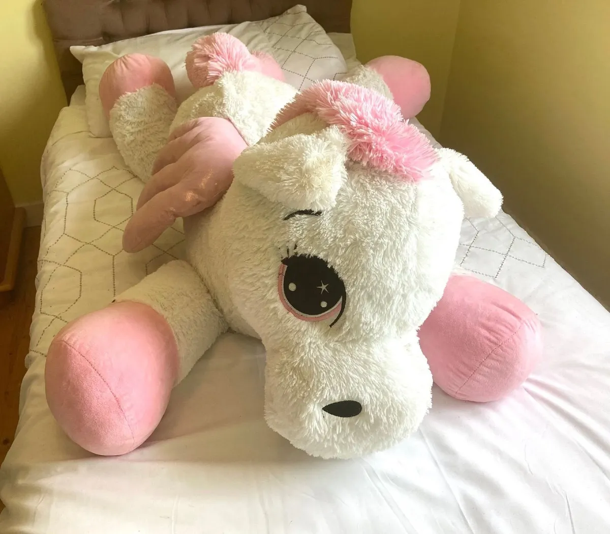 Extra Large Sparkly Unicorn Plush | Super Soft - Image 2