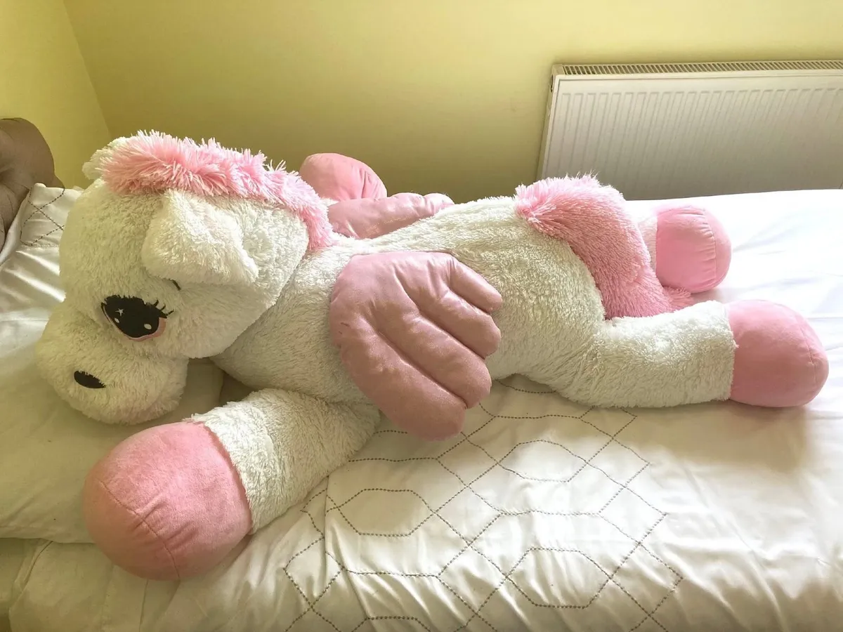 Extra Large Sparkly Unicorn Plush | Super Soft - Image 3