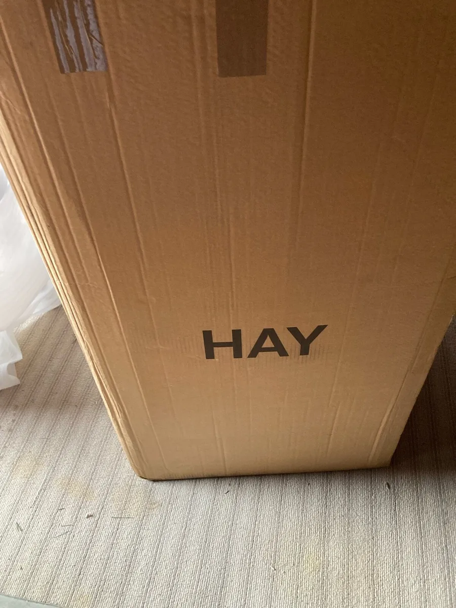 Hay black beech chairs brand new in box - Image 3