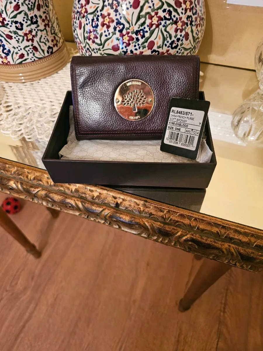 Mulberry Daria French Purse/ Wallet / Ex Condition - Image 4