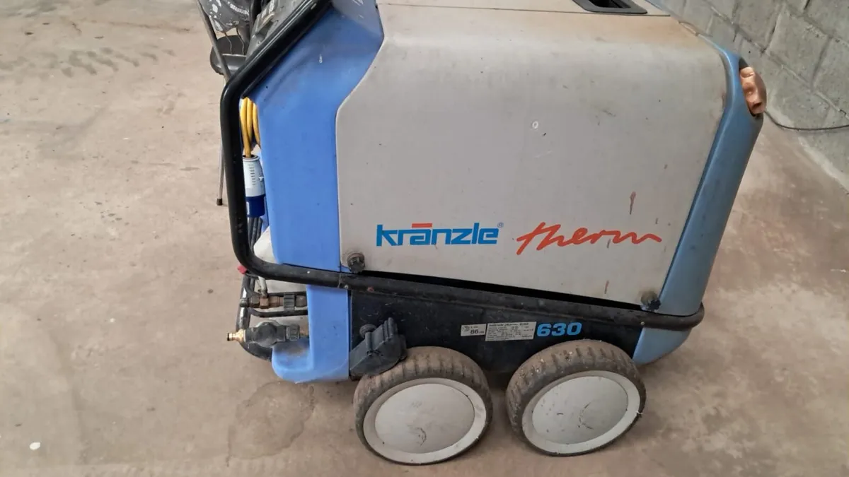 Kranzle hot power washer - Image 1