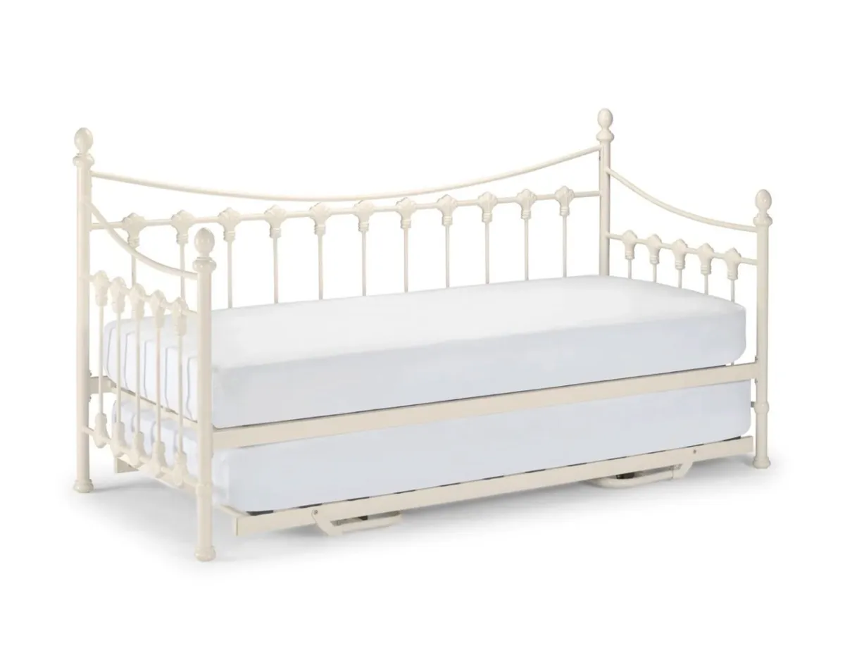 Day Bed with Pull-Out Trundle & 2 Mattresses - Image 3
