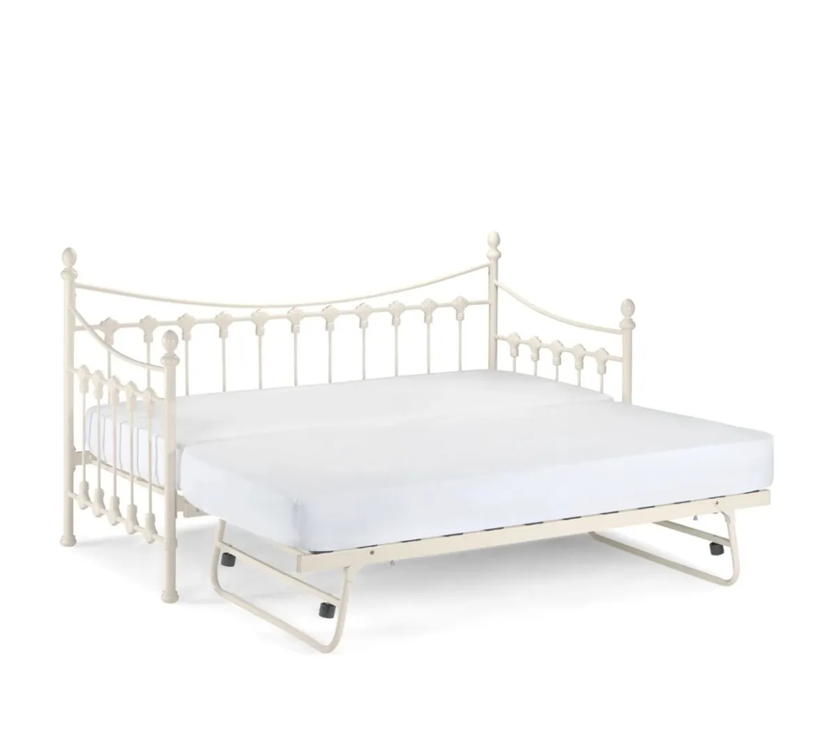 Day Bed with Pull-Out Trundle & 2 Mattresses - Image 1