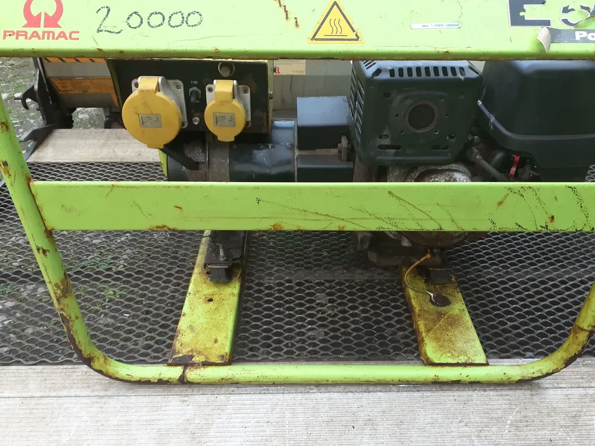PRAMAC E 5000 5KVA GENERATOR - Image 4