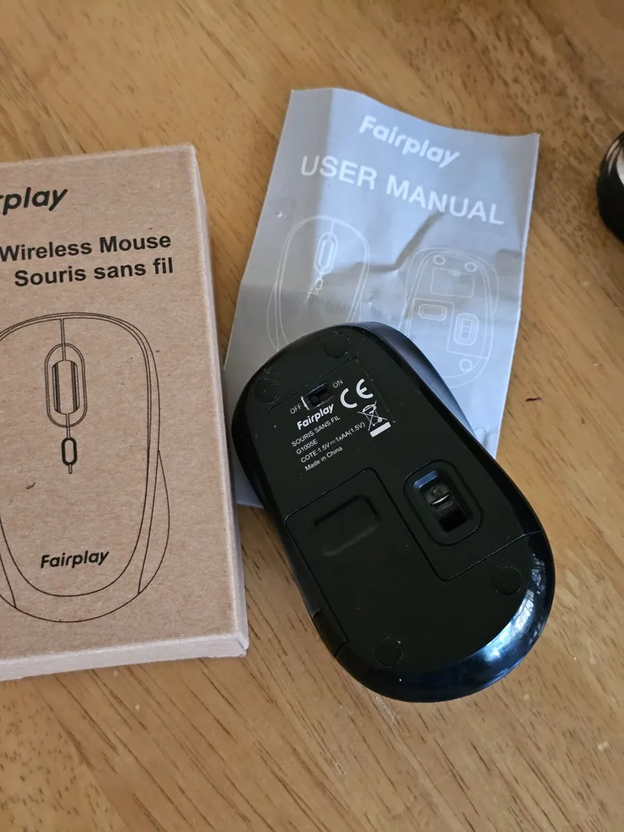 Fairplay Wireless Mouse / New - Image 3
