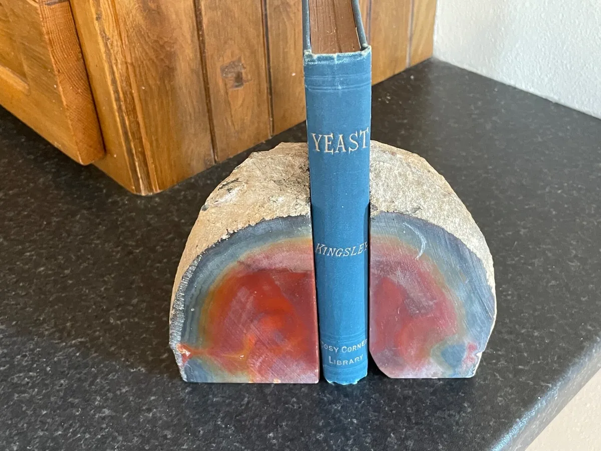 Agate Stone Book ends - Image 2