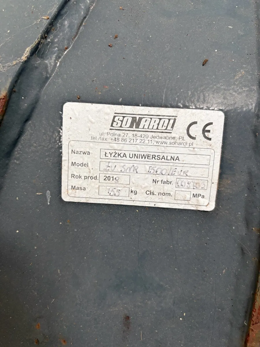 5ft sonarol front loader bucket - Image 4