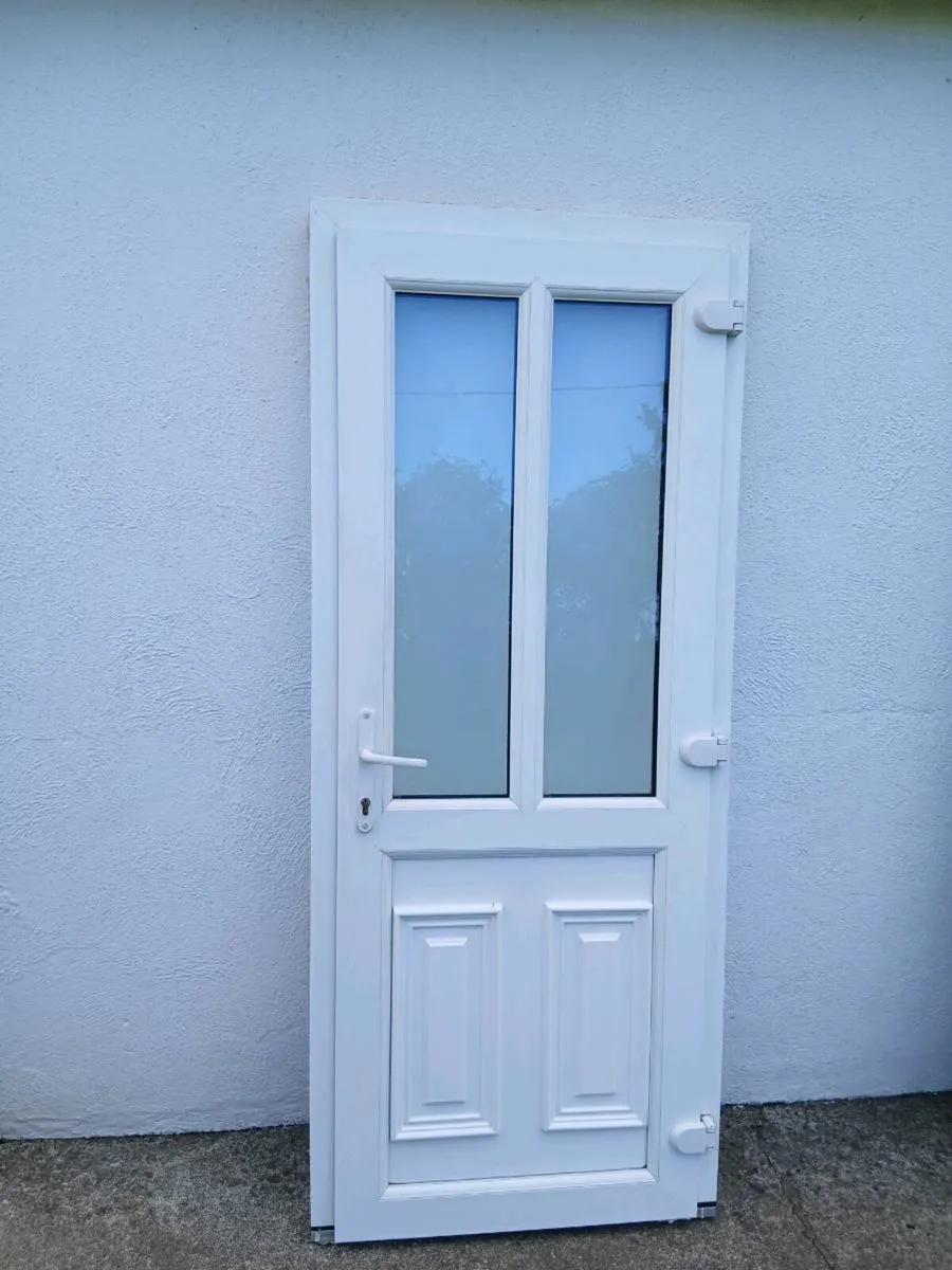 UPVC White Door & Frame - Image 3