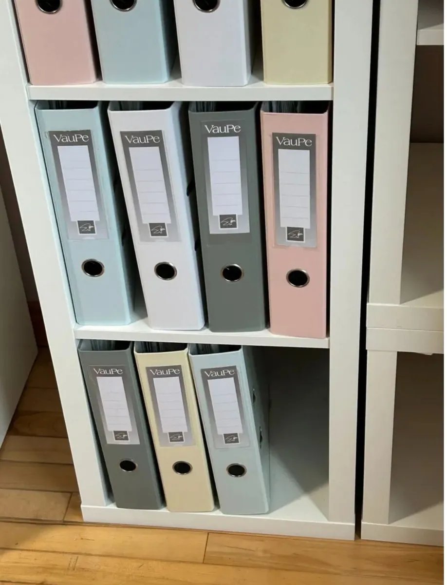 15x Folders Pastel Colours - Image 2