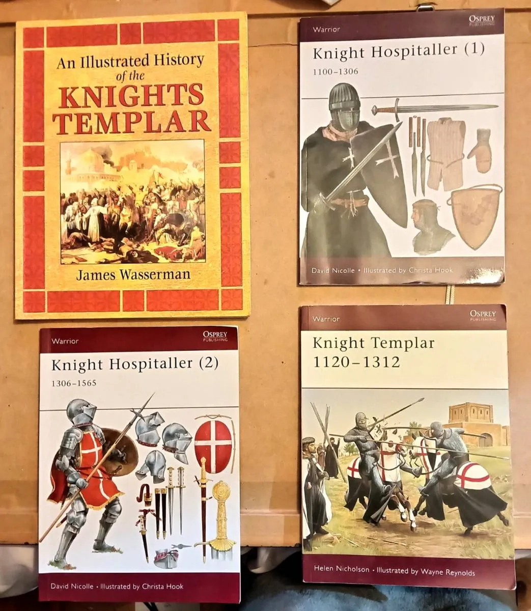 Four Templar Hospitaller Books