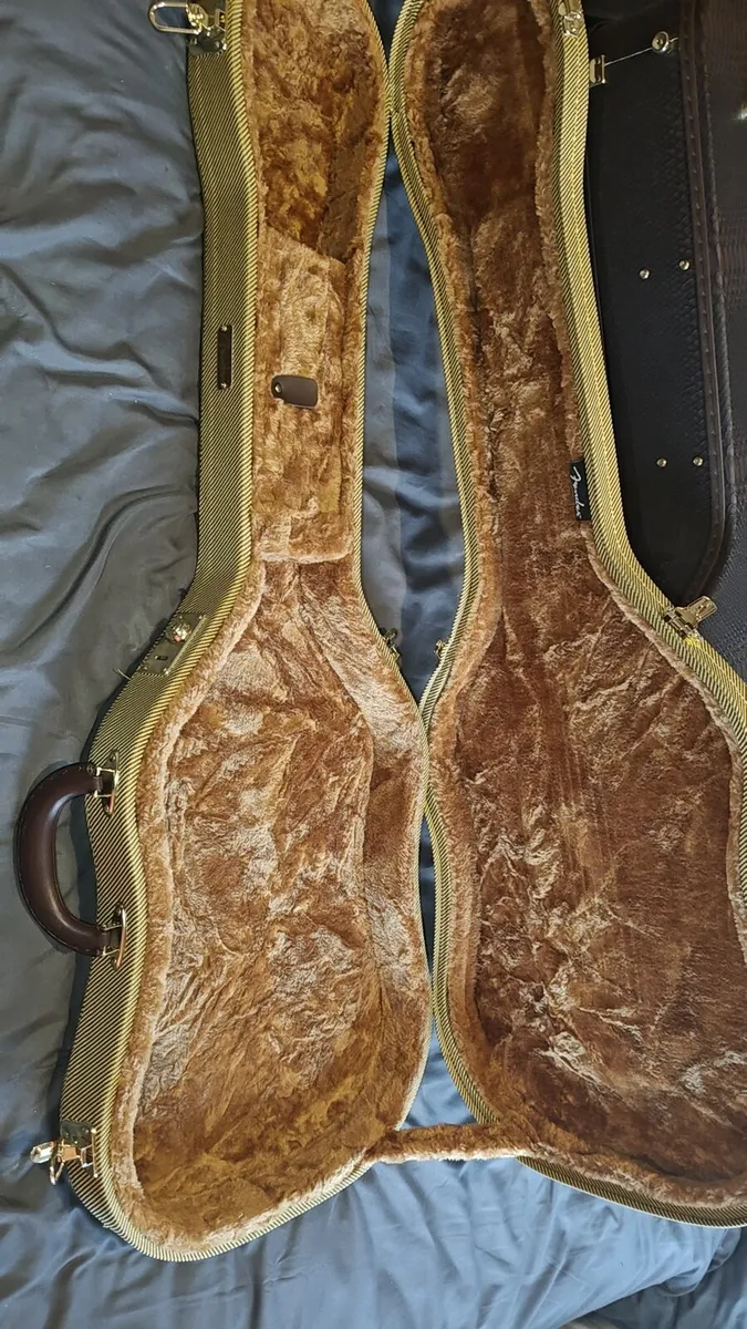 Fender telecaster Thermometer tweed case - Image 1
