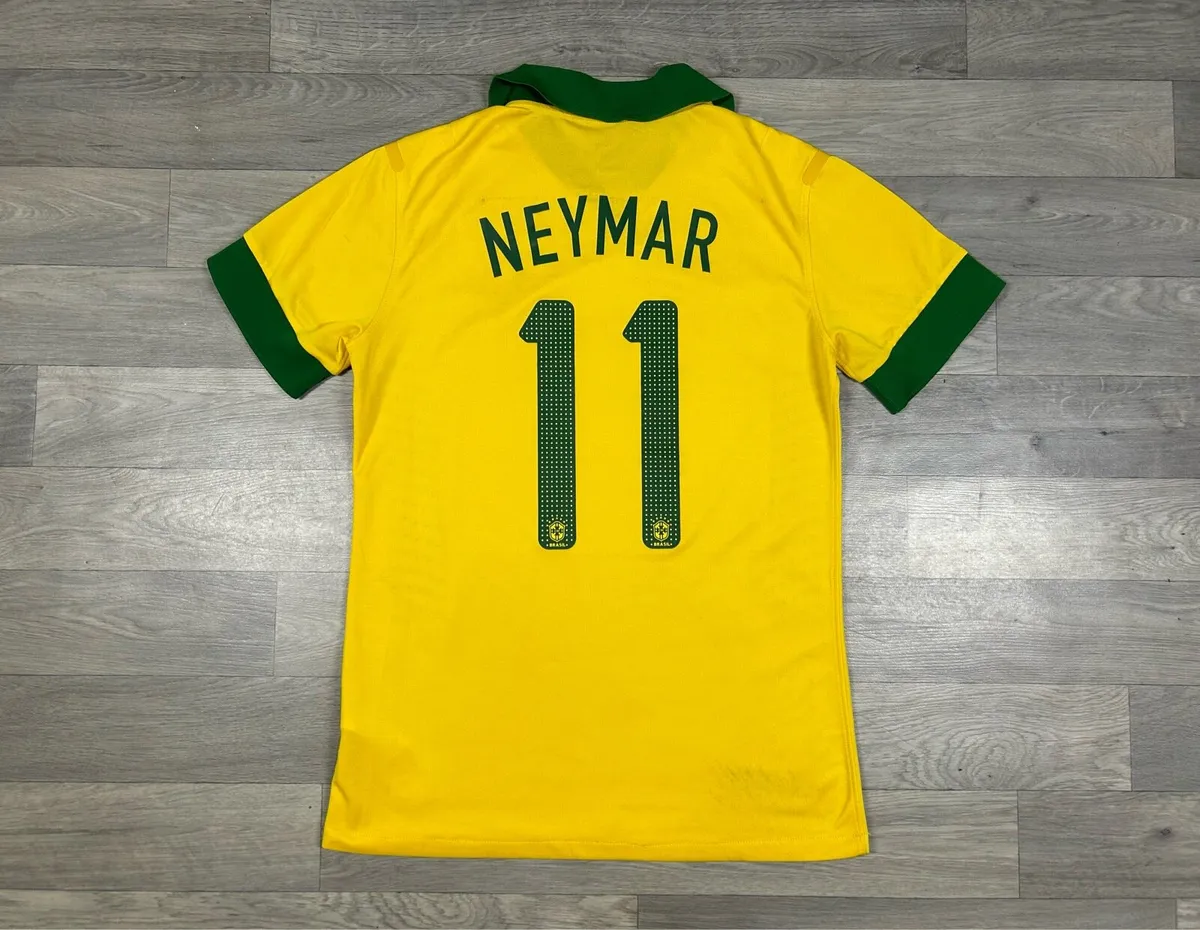 Nike Brazil Neymar Player Issue Jersey Shirt Small - Image 1