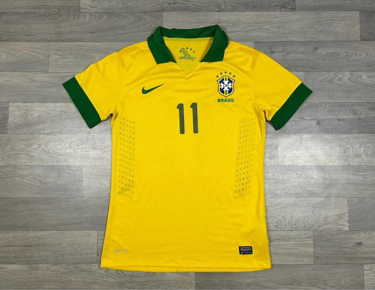 Nike Brazil Neymar Player Issue Jersey Shirt Small - Image 2