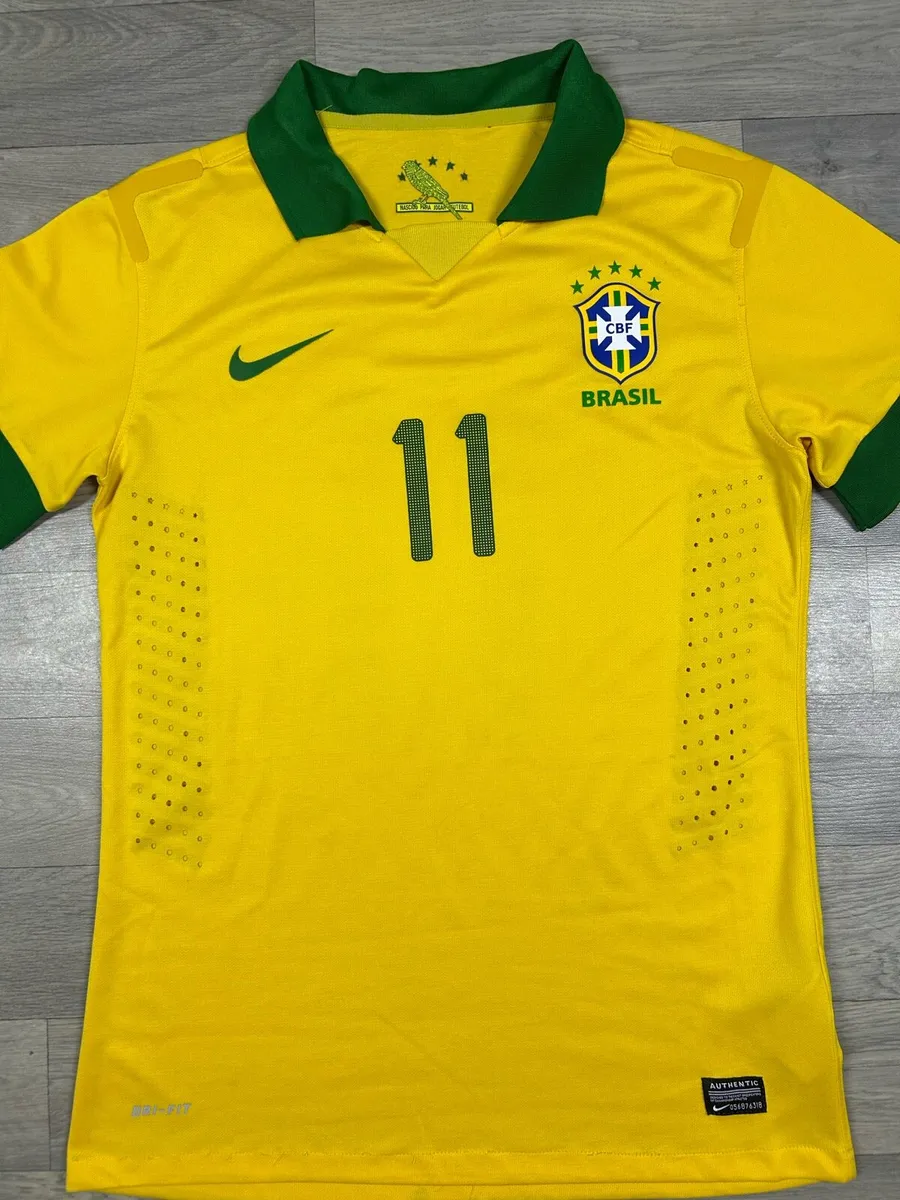 Nike Brazil Neymar Player Issue Jersey Shirt Small - Image 3