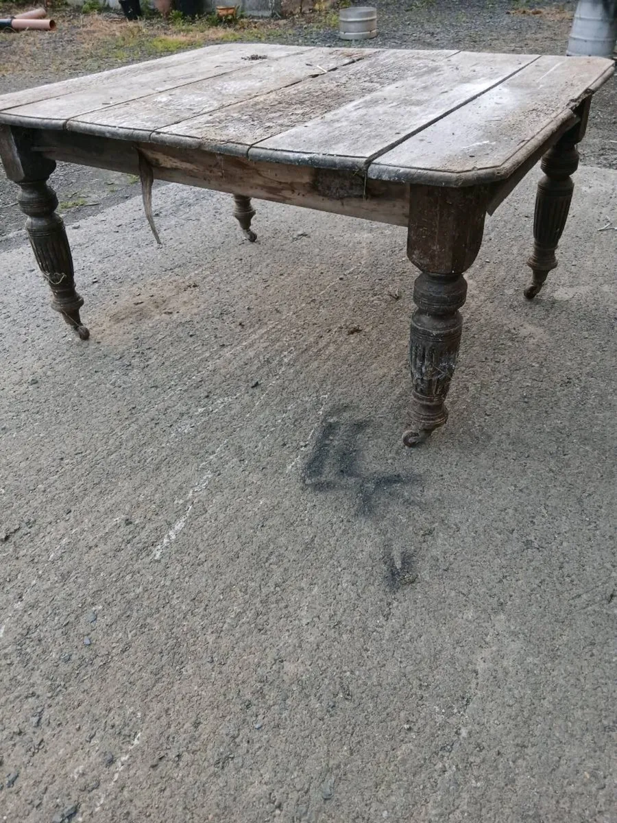 Old antique Table - Image 2