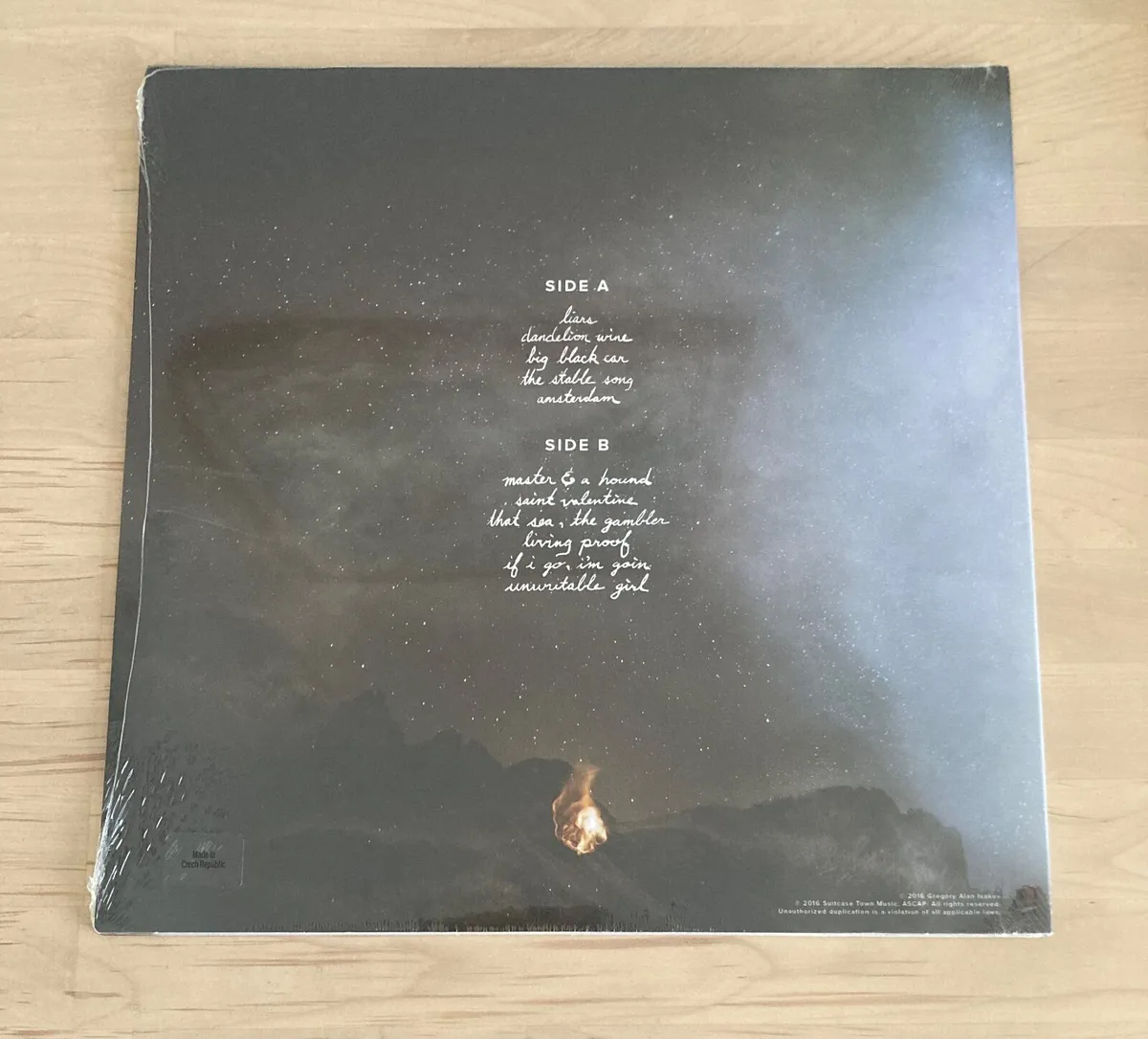 3 x Gregory Alan Isakov Ltd Ed Colour Vinyl New - Image 4