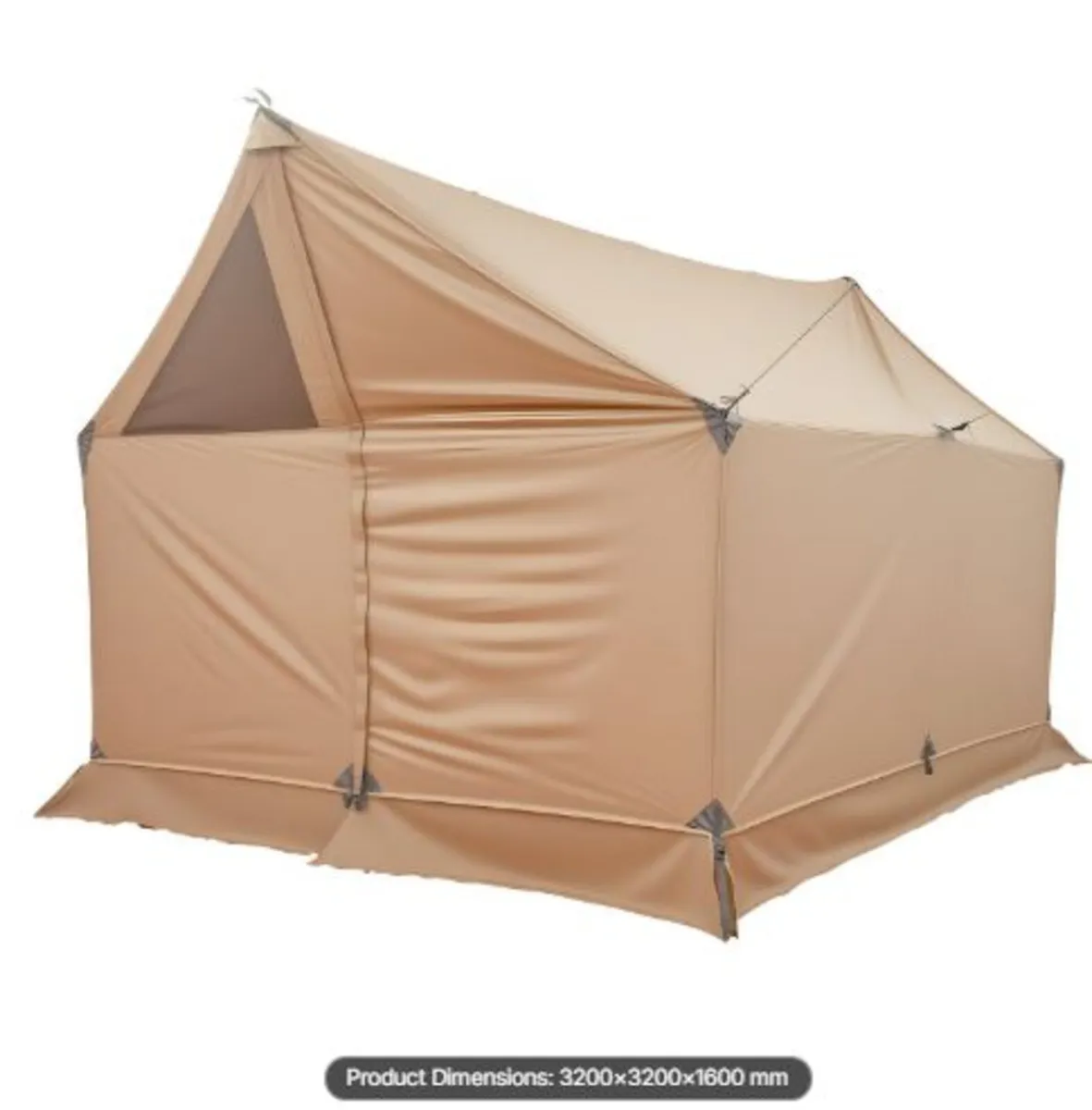 Camping Hot Tent, 2 Persons Cabin Hot Tent - Image 3