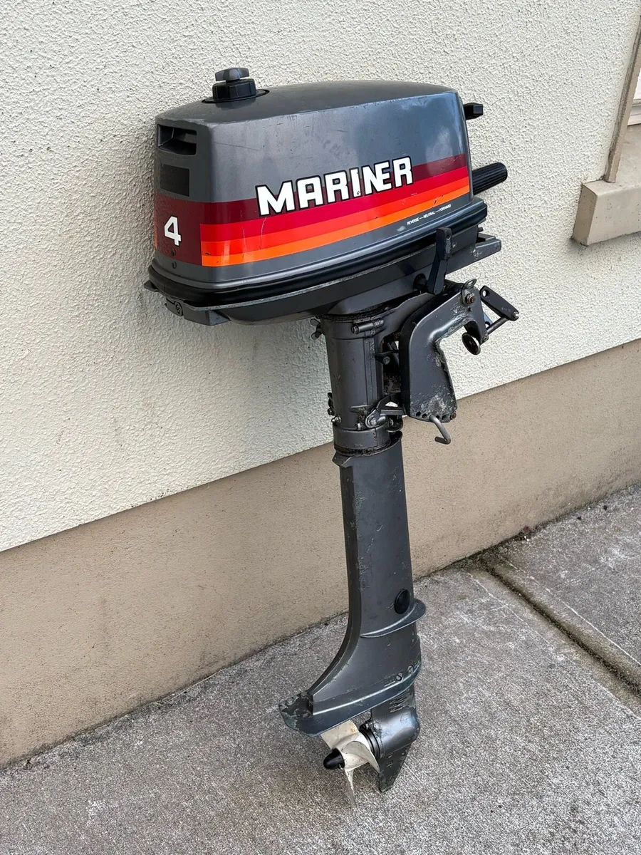 Mariner 4hp outboard - Image 1