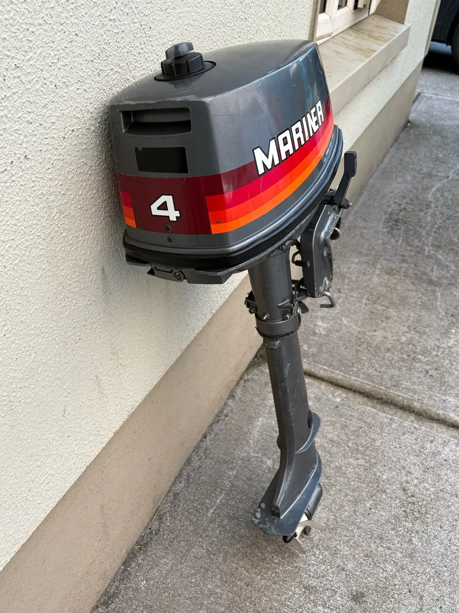 Mariner 4hp outboard - Image 3