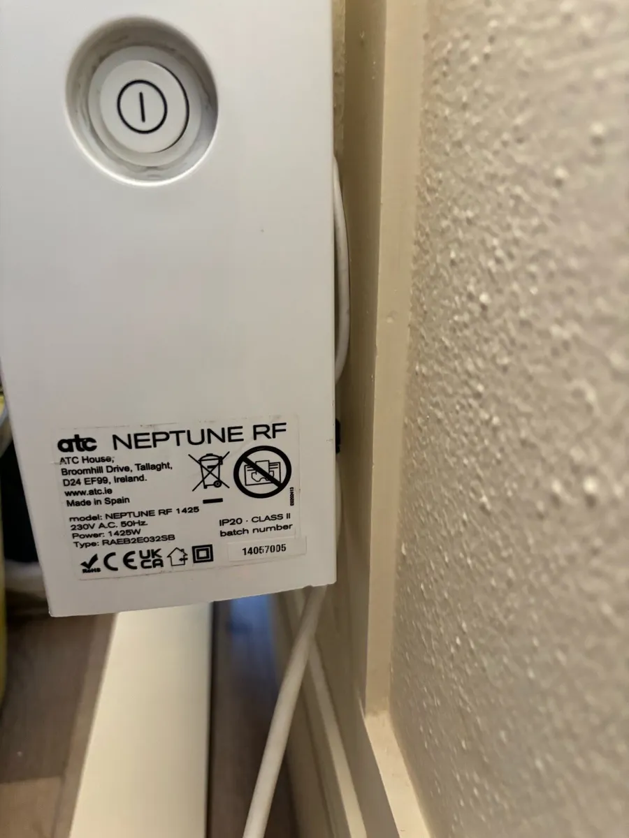 ATC Neptune RF Smart Electric Wall Heaters - Image 2