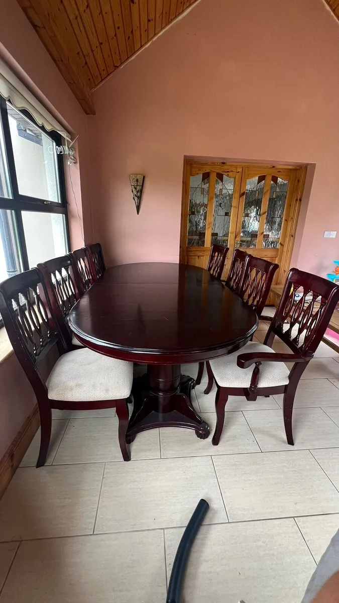 Vintage Mahogany Table - Image 1