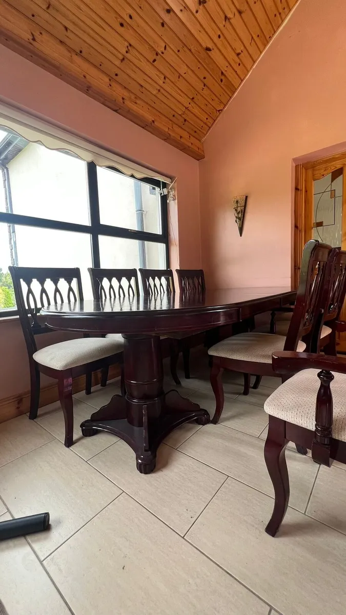 Vintage Mahogany Table - Image 3