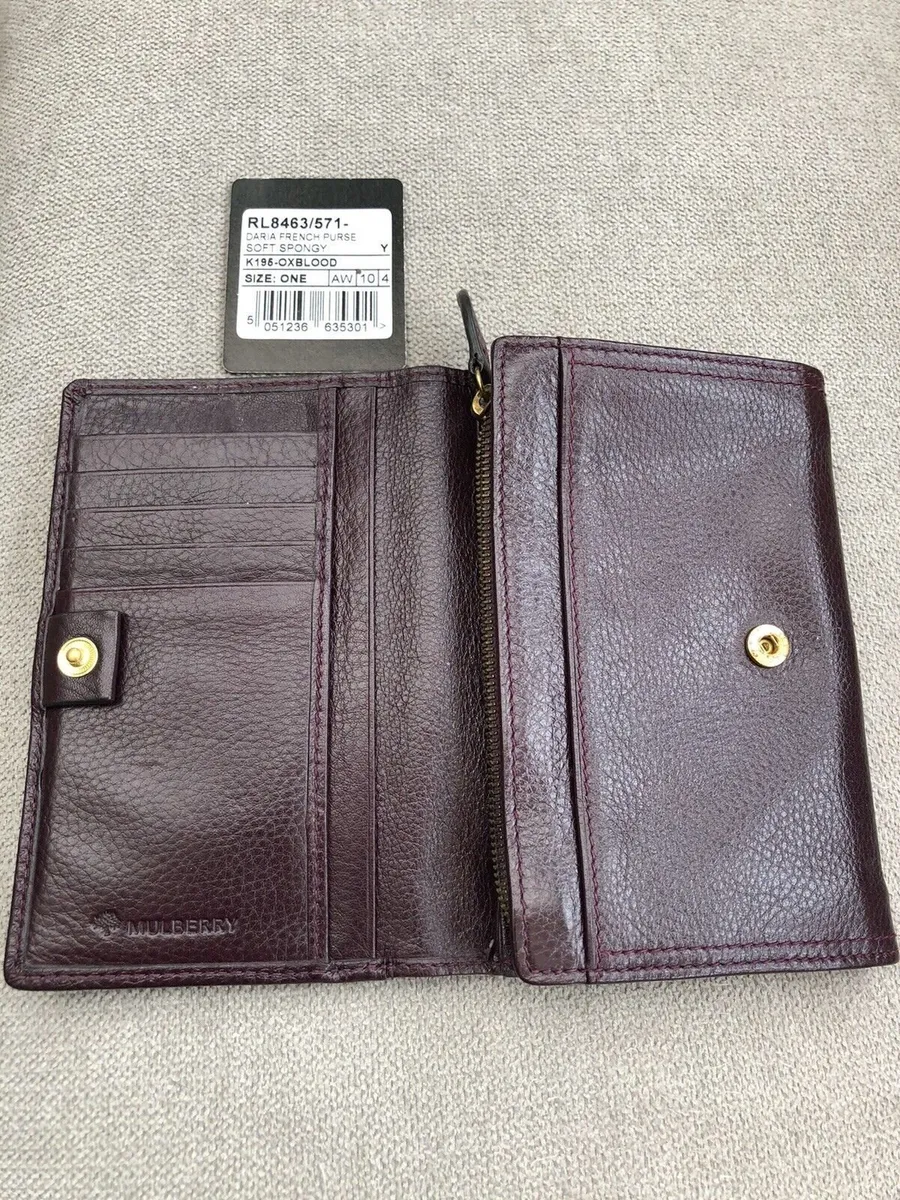 Mulberry Daria French Purse/ Wallet / Ex Condition - Image 3