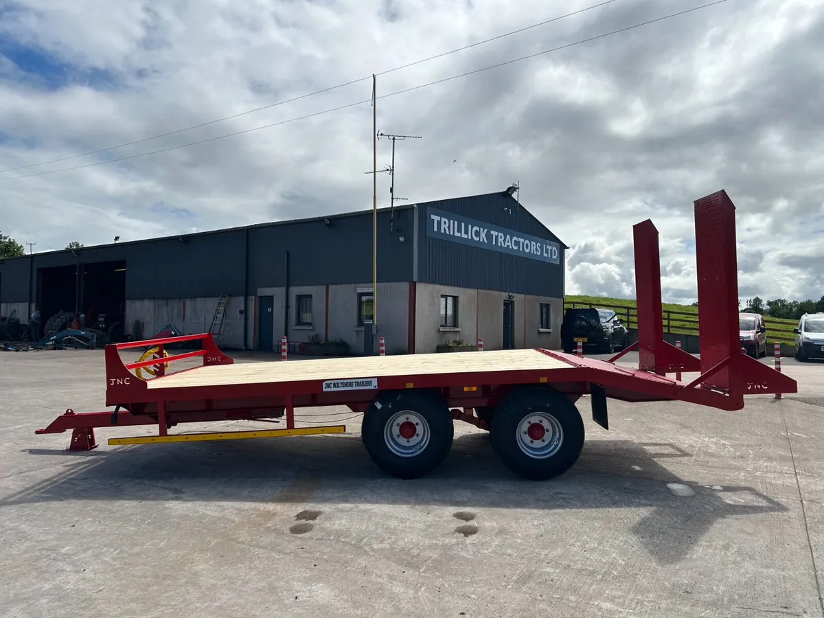 New 8 Tonne / 18FT JNC Low Loader C/W Bale Wedge - Image 4