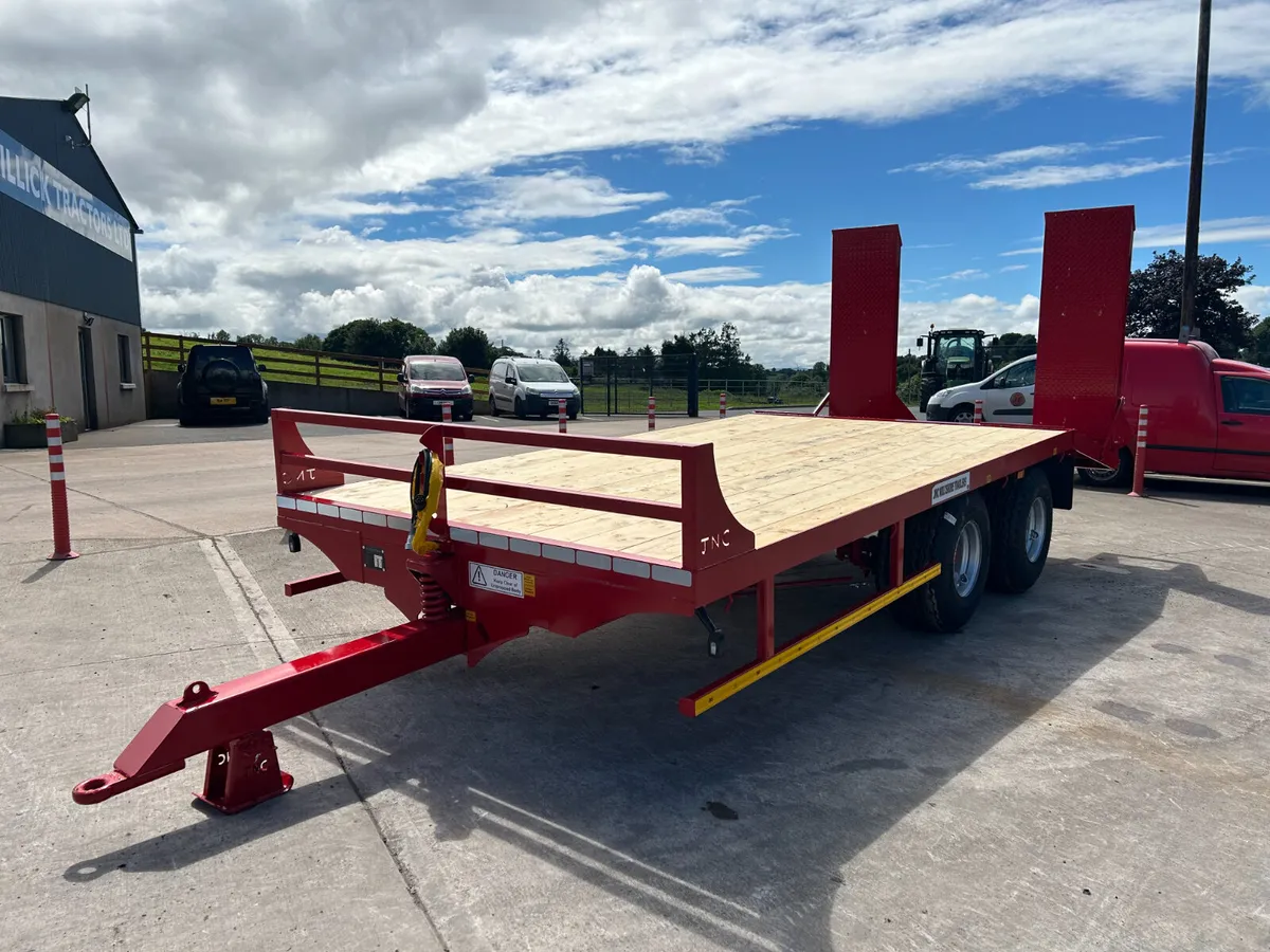New 8 Tonne / 18FT JNC Low Loader C/W Bale Wedge - Image 3