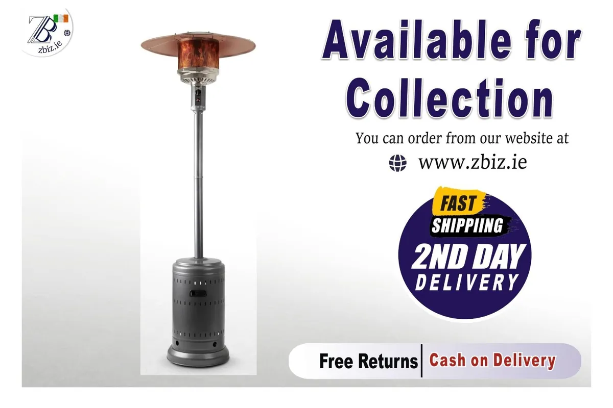 Gas Patio Heater 46,000 BTU Outdoor Heater - Image 1