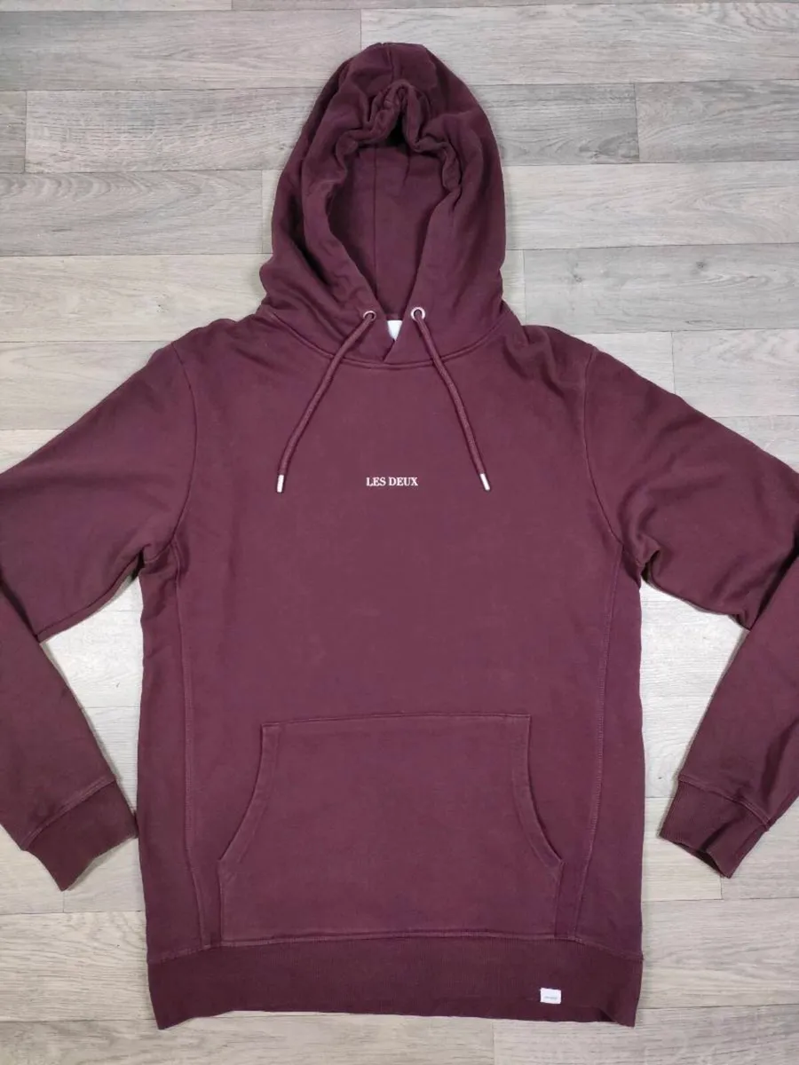 Les Deux Copenhague Cotton Hoodie Mens Medium - Image 1