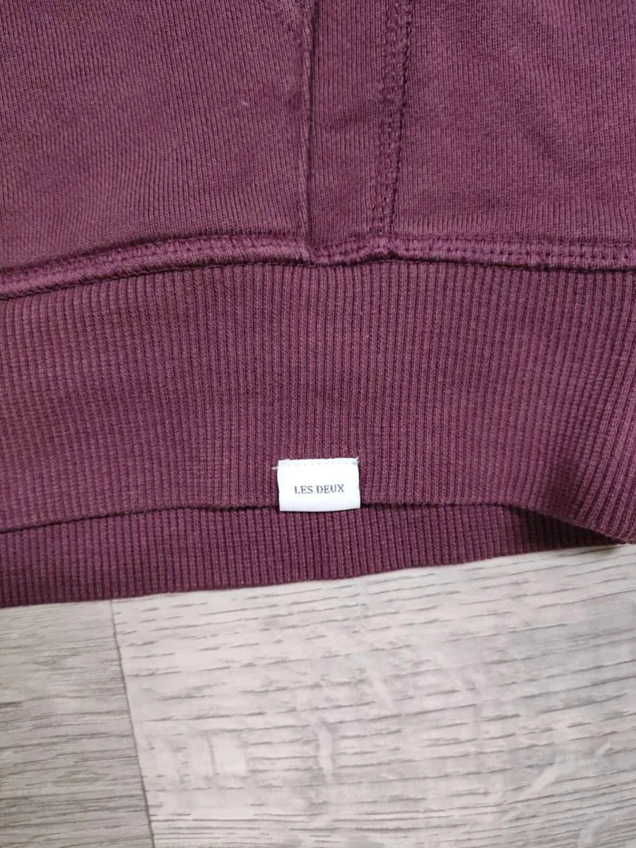 Les Deux Copenhague Cotton Hoodie Mens Medium - Image 2