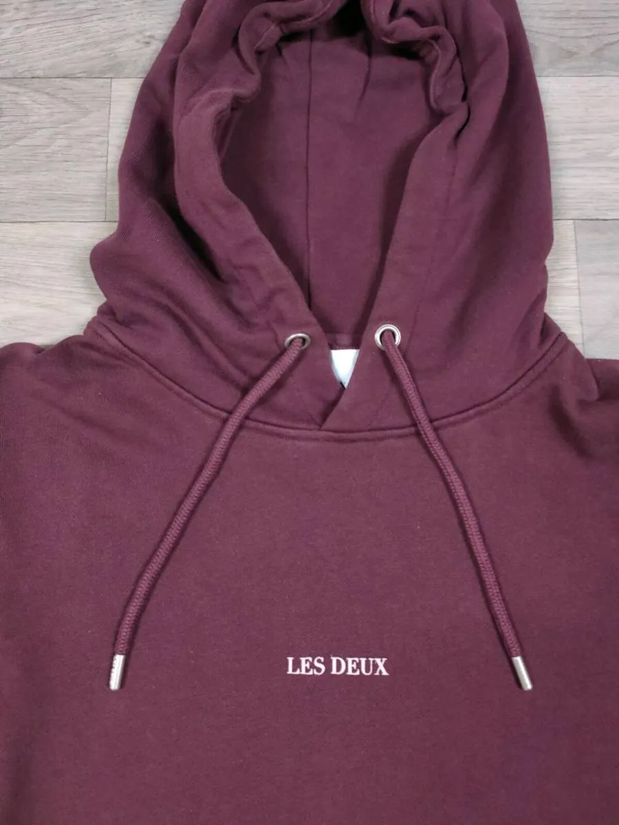 Les Deux Copenhague Cotton Hoodie Mens Medium - Image 3