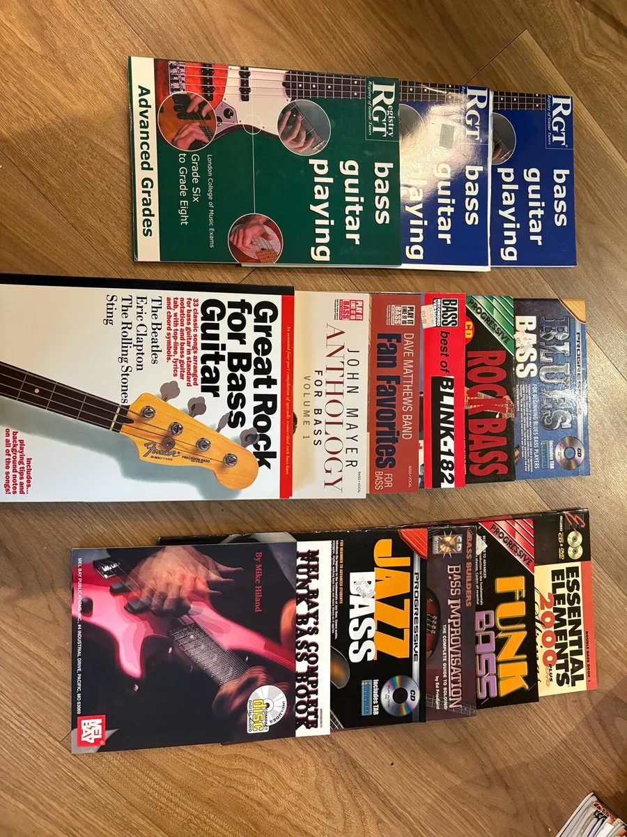 Bass guitar books