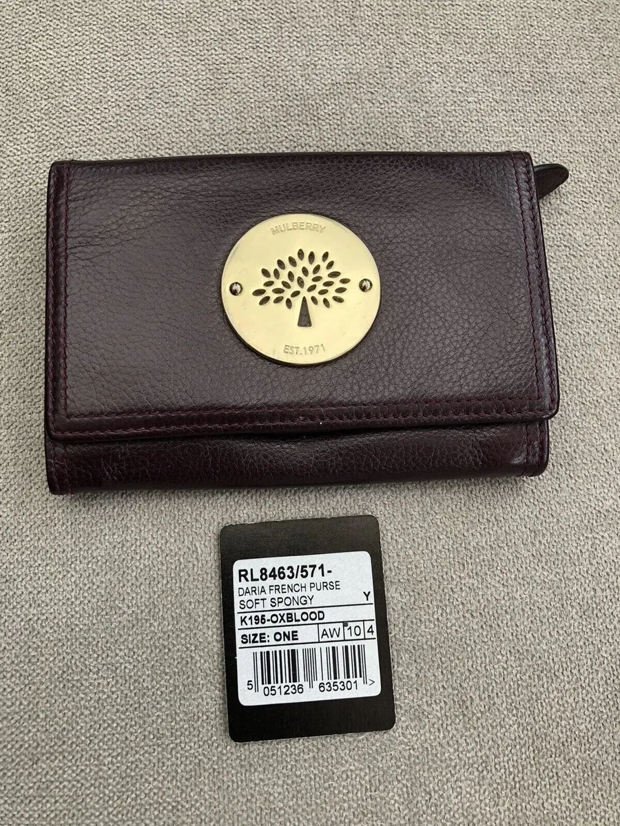 Mulberry Daria French Purse/ Wallet / Ex Condition - Image 1