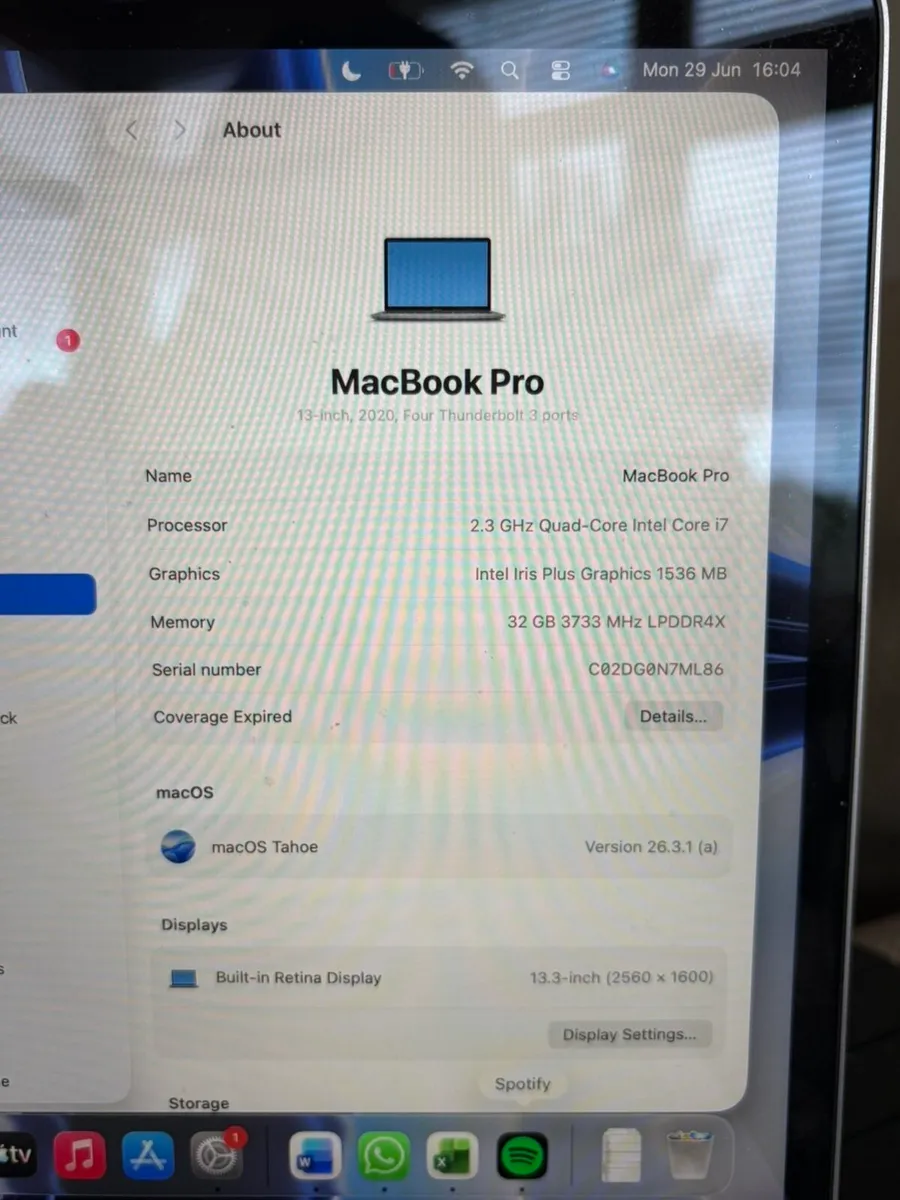 MacBook Pro (13”) 2020 - Image 2