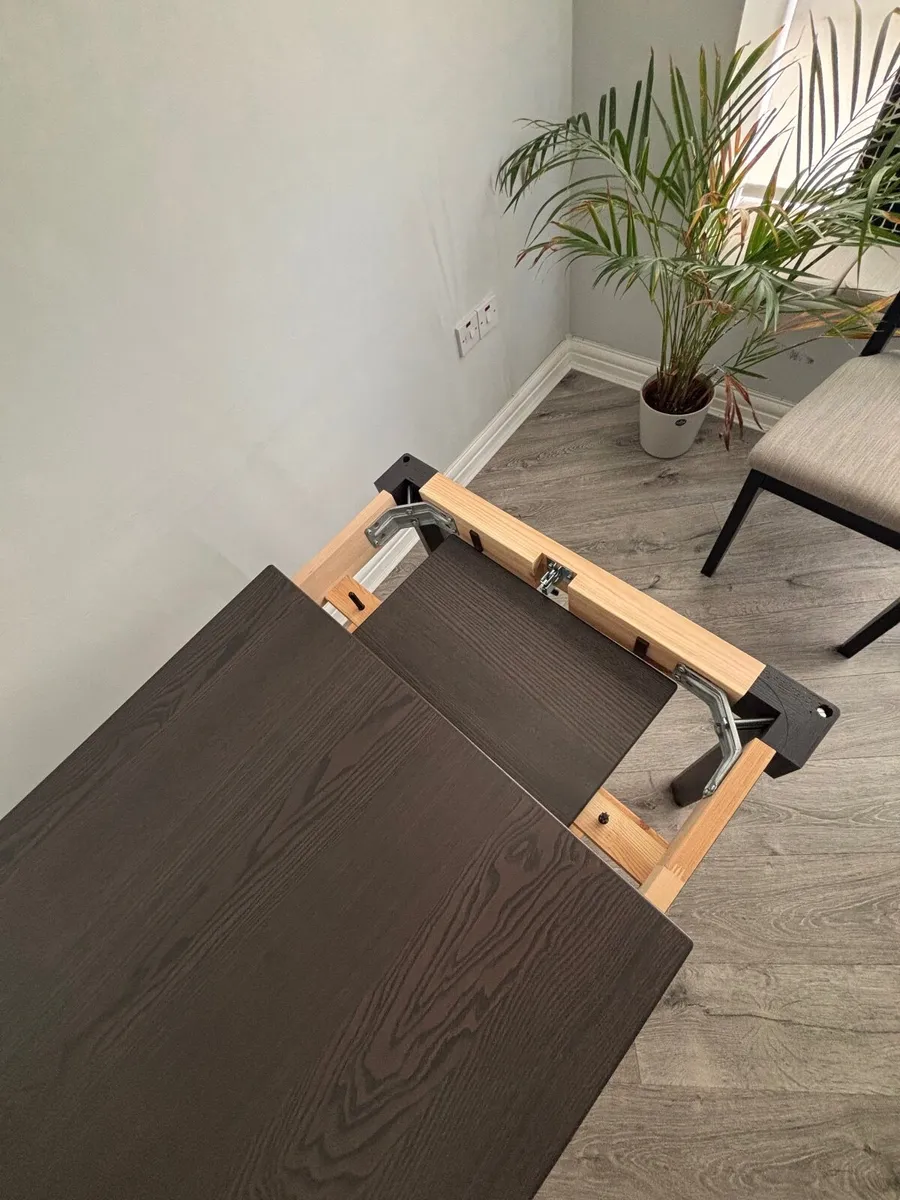 IKEA Extendable Dining Table + 2 Chairs – Great Co - Image 4