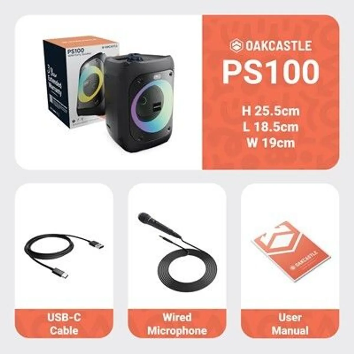 Small Portable Karaoke Party Speaker 40W - Image 2