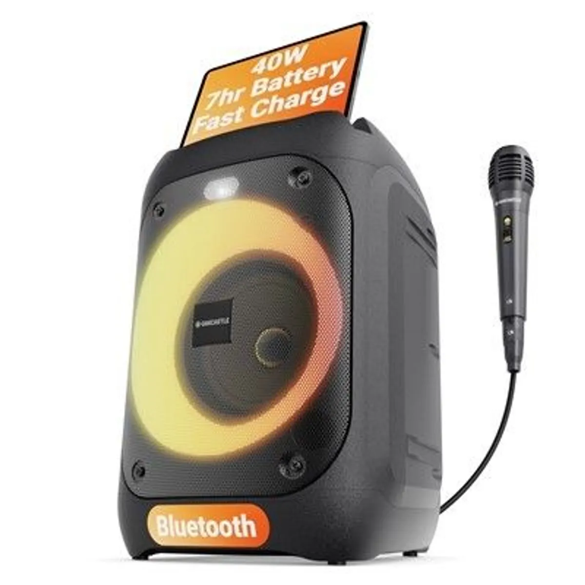Small Portable Karaoke Party Speaker 40W - Image 4