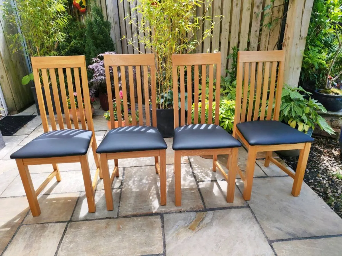 8 kitchen dining chairs - Image 3