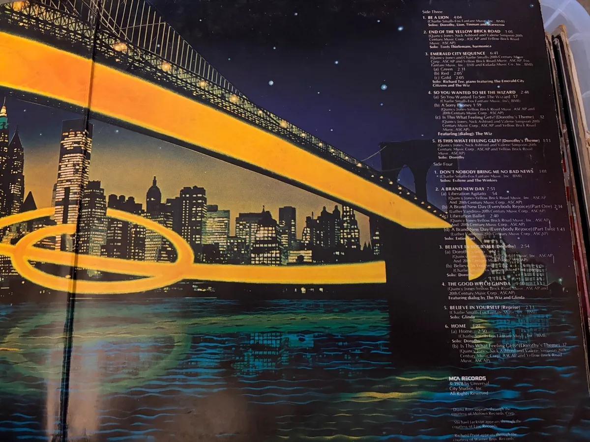 The Wiz Original Motion Picture Soundtrack - Image 2