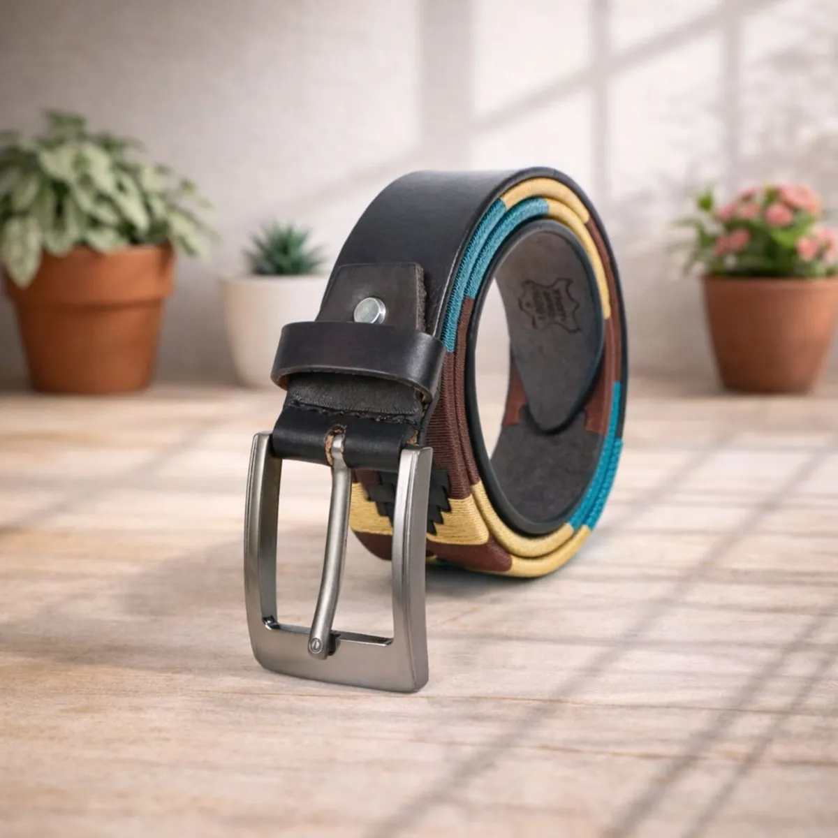 Genuine Leather Polo Belt Premium Multi-Color Belt - Image 1