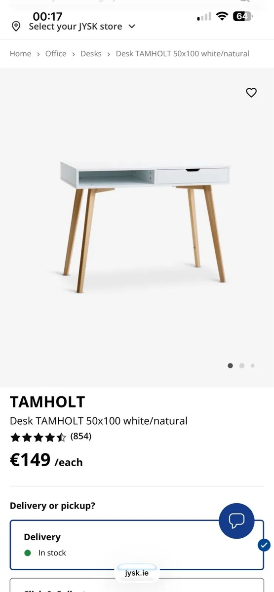 White desk - Image 3