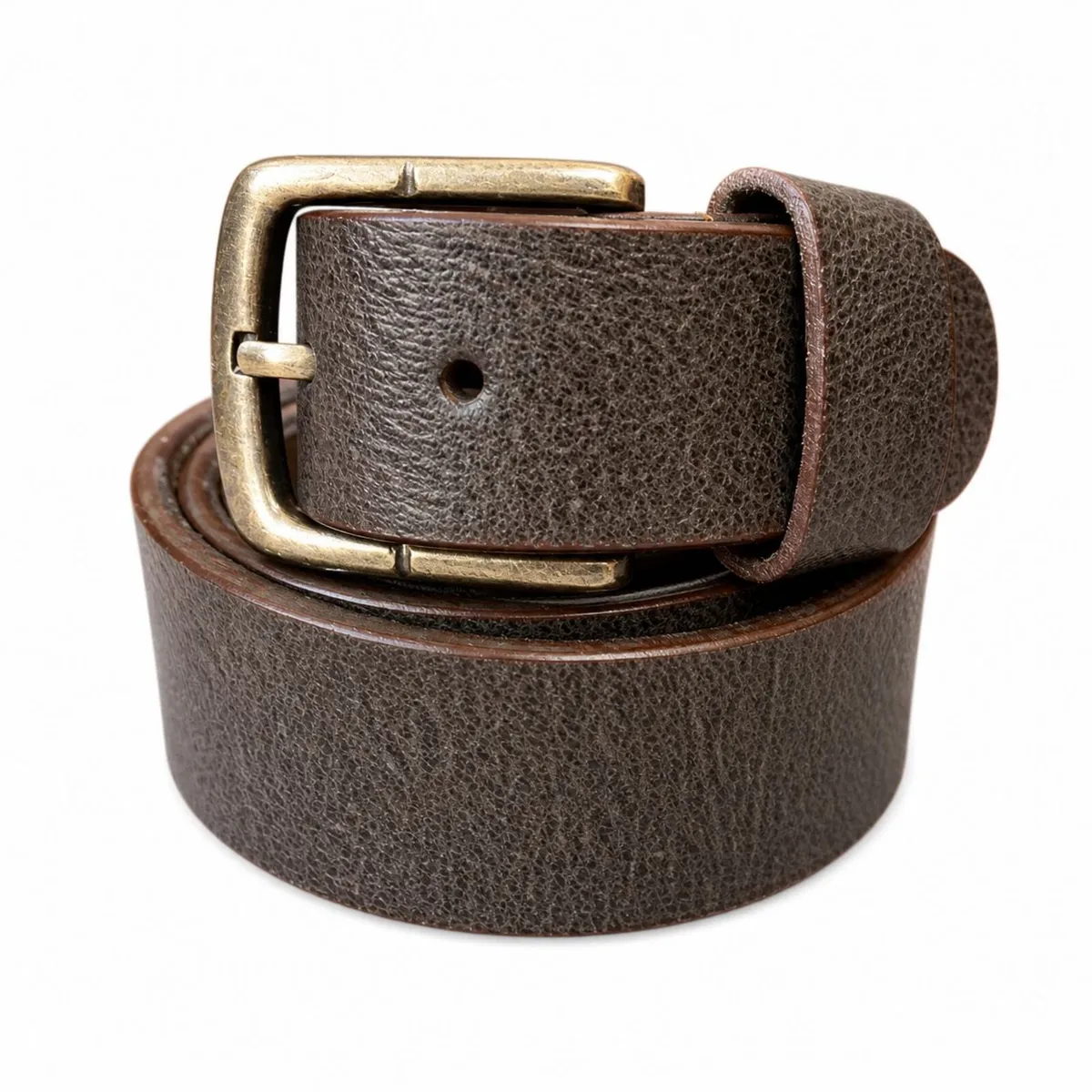 Genuine Leather Belt Classic Handmade Durable Belt - Image 4