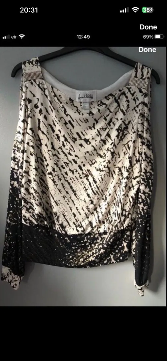 Ladies stunning top size 12 €10 - Image 1