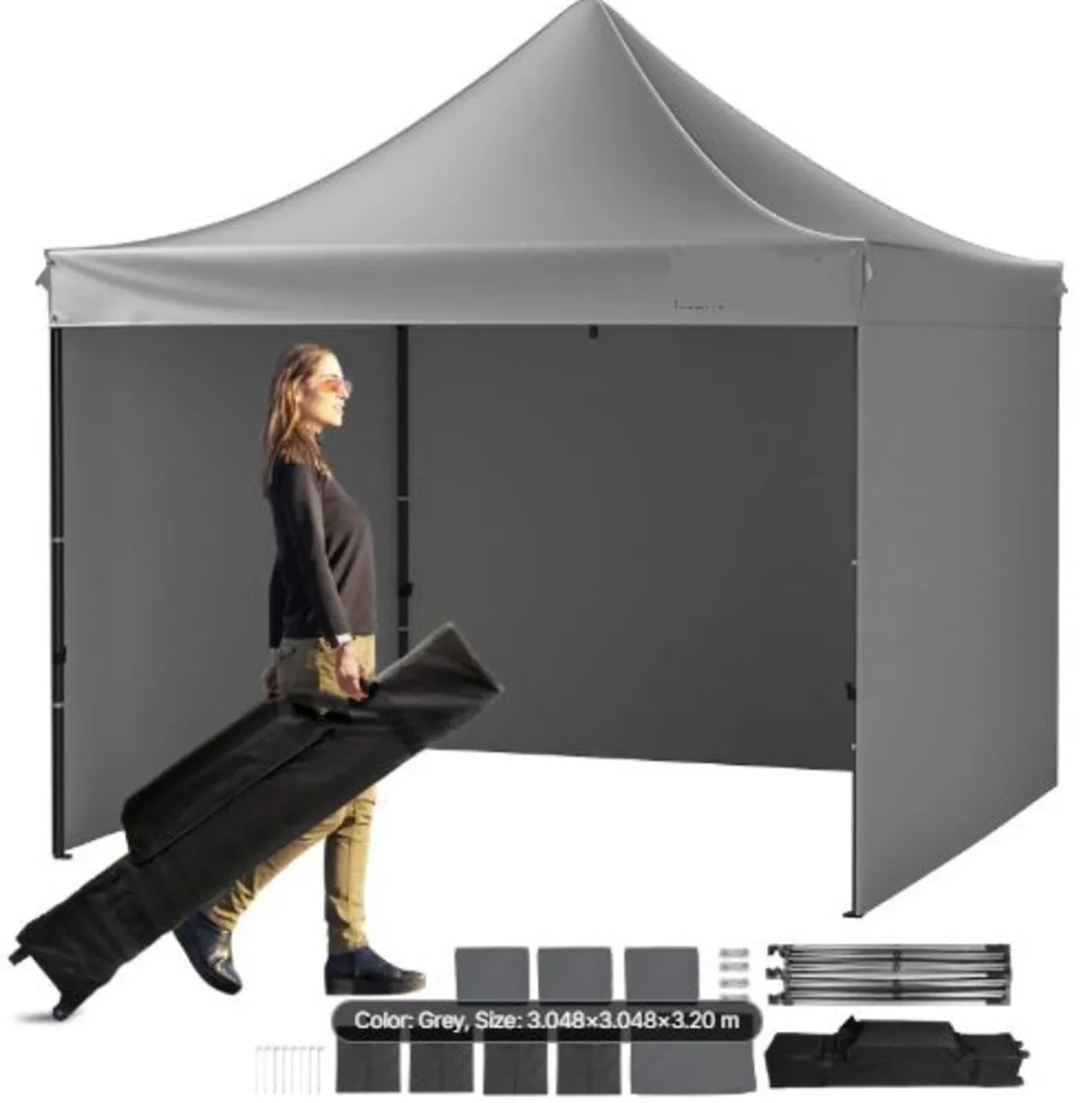 Pop Up Canopy Tent Outdoor Gazebo Tent 304.8 - Image 1